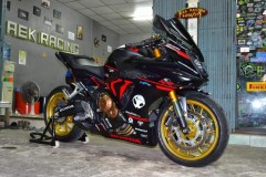 Honda CBR650F bản độ hấp dẫn với phong cách BMW S1000RR