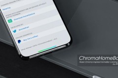 ChromaHomeBarX - Tinh chỉnh mang lại hiệu ứng màu sắc cho Home Bar của iPhone X