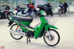 Lột xác Honda Wave độ khoác dàn phuộc Thụy Điển trên chục triệu