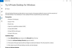 Microsoft bổ sung thêm hộp cát bảo mật cho Windows 10