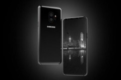 Samsung Galaxy S10 nam tính với sườn máy phẳng và quyến rũ nhờ viền màn hình tối giản