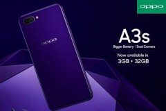 OPPO A3s có thêm phiên bản 3GB RAM và 32GB bộ nhớ