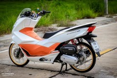 PCX 150 độ bức tốc mọi địa hình với đôi chân ác chiến trên đất Thái
