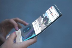 Lộ diện hình ảnh render về smartphone màn hình gập của Samsung