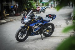 Suzuki GSX 150 độ đầy ấn tượng với bộ cánh cá mập sát thủ