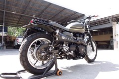TRIUMPH Thruxton 900 độ chất chơi với phong cách Scrambler