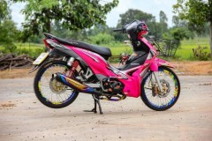Wave 110 độ đậm sắc hồng, đem lại sự đáng yêu, năng động & mới lạ