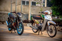 Wave 110 độ hàng loạt các phụ tùng nâng cấp cực chất