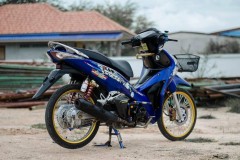 Wave 125 độ gây mê với đôi chân nhỏ không tưởng của dân chơi Thái