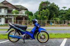 Wave 125 độ kiểng vô cùng độc đáo đến từ xứ sở chùa vàng