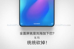 Xiaomi Mi Mix 3 sẽ bỏ phần "cằm dưới" từng xuất hiện trên các thế hệ tiền nhiệm