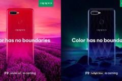 Lộ diện hình ảnh poster và hình ảnh trên tay thực tế của OPPO F9