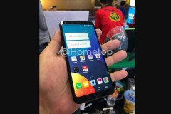 Rò rỉ hình ảnh thực tế của LG Q9: Không tai thỏ, viền màn hình còn khá dày