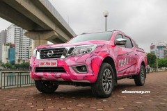 Bán tải Navara màu hồng sẽ tham gia thi đấu tại VOC 2018