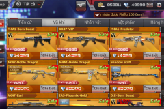 [CFL] Xả hàng shop vũ khí ngày tựu trường