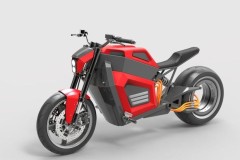 RMK E2 – môtô điện không trục bánh sau với vận tốc tối đa 160 km/h