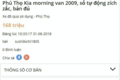 Cư dân mạng tá hỏa vì sự thật chiếc Kia Morning rao bán cam kết không đâm đụng