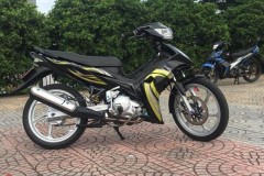 Cận cảnh Exciter 135 được dọn full dàn ốc Titan