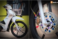 Future độ phong cách Wave 125 tặng cho ba mẹ đi chợ