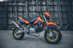 Chi tiết chiếc Kawasaki KSR 110 độ kiểng trên đất Thái