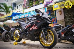 Kawasaki Z800 'Hoán gân đổi cốt' mang kiểu dáng tương tự đàn anh ZX-10R