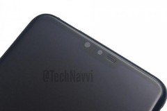 LG V40 ThinQ bất ngờ lộ ảnh mặt trước, xác nhận có màn hình khuyết đỉnh, camera selfie kép