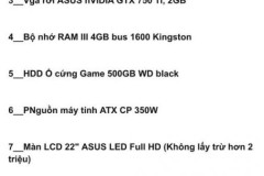 Mạo danh quán net thanh lí máy tính linh kiện