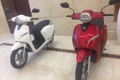 Lộ diện những hình ảnh đầu tiên về xe máy điện của Vinfast