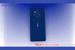 Nokia 9 sẽ được trang bị viên pin có dung lượng pin khủng 4150 mAh