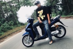 Chiêm ngưỡng Honda Vision độ hàng loạt đồ chơi giá trị