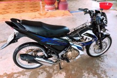 Raider 150 độ bao sàn lắc khi đi ăn lẩu cá đuối với trợ lực Matris