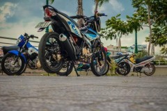 Raider 150 độ tê tái con tim khi ngắm nhìn dàn đồ hơi hướng ngoại