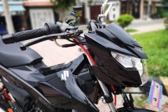 Satria 150 độ dàn chân CNC danh giá đầy mê hoặc