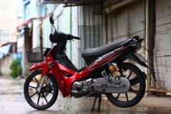 Sirius độ dồn hết tâm huyết vào dàn chân của biker miền Tây