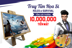 Sự kiện Truy Tìm Họa Sĩ ROS với tổng giải thưởng 10 triệu VNĐ