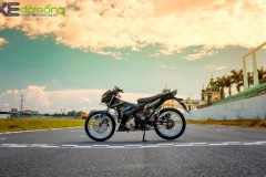 Trải nghiệm Suzuki Satria F150 tại trường đua Happy Land