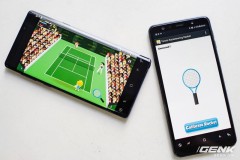 Bạn có muốn thử chơi tennis với Galaxy A7 và Galaxy Note9 không?