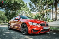 BMW M4 Coupe mang màu sơn ngoại thất Sakhir Orange được rao bán với giá hơn 3 tỷ đồng
