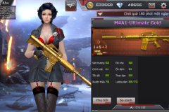 [CFL] Quà tặng hôm nay: M4A1-Ultimate Gold