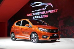 Soi chi tiết Honda Brio đang được trưng bày tại triển lãm VMS 2018