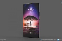 Concept Huawei P30 với màn hình gần như không viền ở mặt trước cùng 5 camera