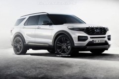 Chiêm ngưỡng bản vẽ kỹ thuật số khá hấp dẫn của Ford Explorer 2020