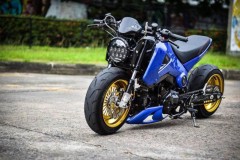 Hé lộ chiếc MSX 125 độ dàn chân KHỦNG KHIẾP trên đất Thái