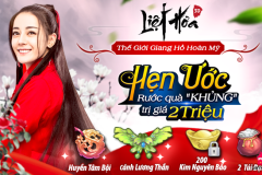 Liệt Hỏa 3D: Cùng Địch Lệ Nhiệt Ba hẹn ước tương ngộ Lạc Dương nhận code VIP 2 triệu và quà tặng 1 triệu đồng