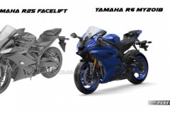 Yamaha R25 2019 hoàn toàn mới sẽ được thiết theo đàn anh R6