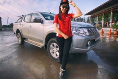 Trải nghiệm các mẫu xe đậm chất Mitsubishi với vận động viên Leona Chin