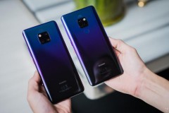 Cận cảnh Huawei Mate 20/20 Pro màu Twilight độc nhất ở Việt Nam