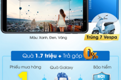 Vừa lên kệ, Galaxy A7(2018)đã được 1.000 khách đặt mua vì quá HOT