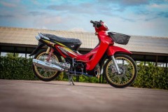 Wave 125 độ dàn chân với sức hấp dẫn khó chối từ như mì Omachi