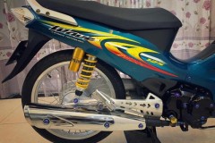 Wave 125 độ quý phái với dàn chân vài chục triệu